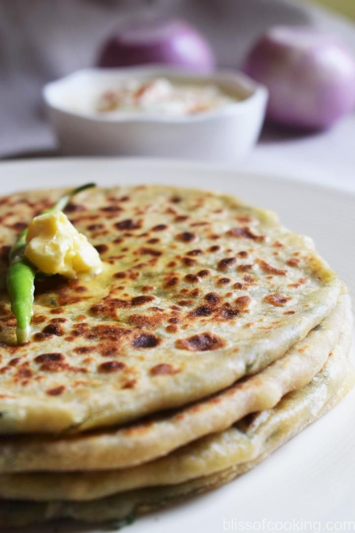 Aloo Pyaz Paratha